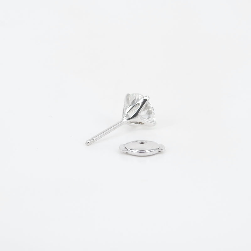 Lab-Grown 1 Ct Diamond Stud Earrings - Sustainable Bridal Jewelry