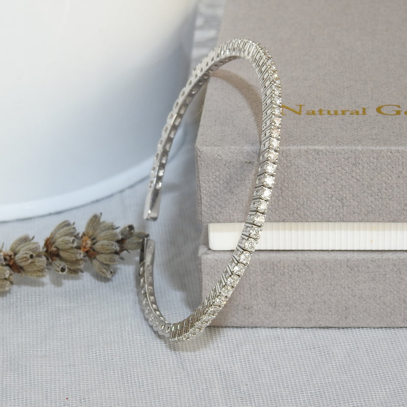 2.20 mm Diamond Tennis Bracelet - 1.30 Ct