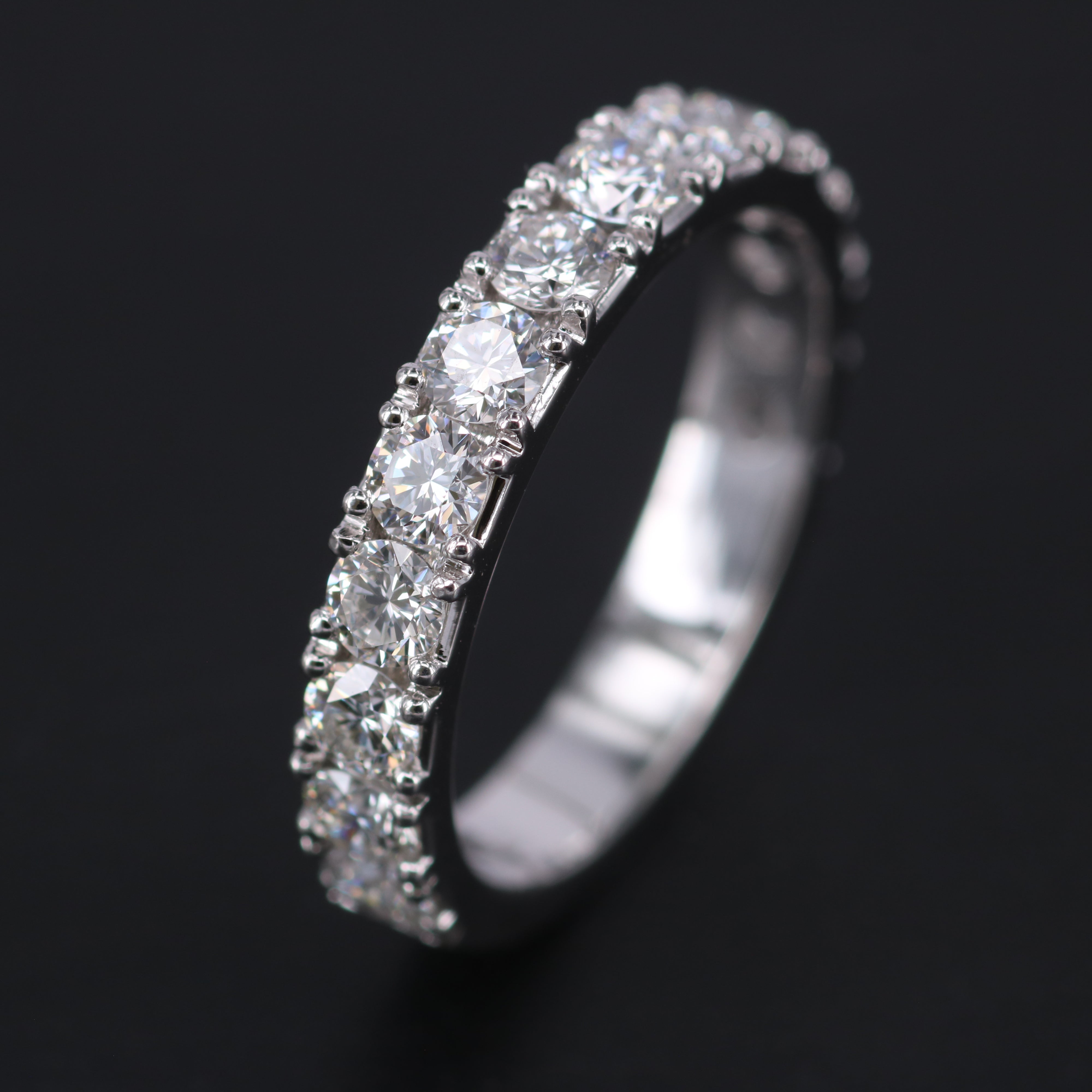 3.4 mm Natural Diamond Eternity Ring