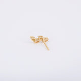 Marquise Illusion Diamond Earrings - Delicate Nature-Inspired Studs