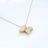 Diamond Necklace - Flower Blossom