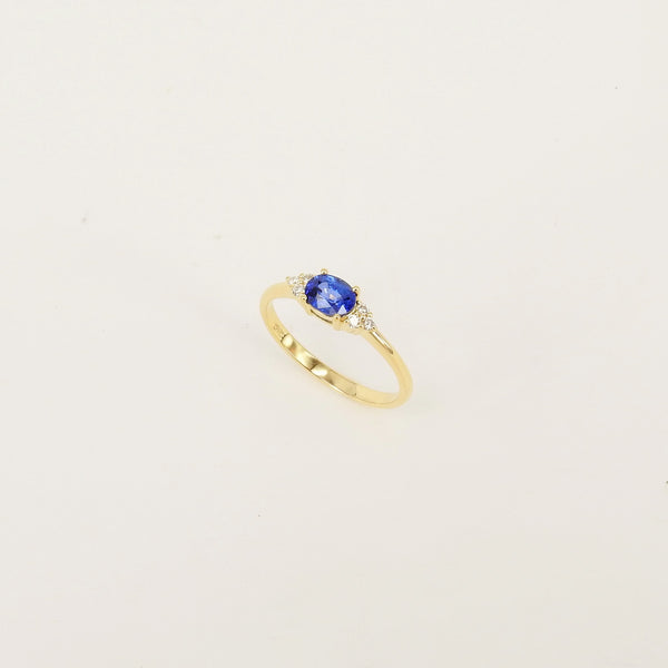 Dainty Sapphire Ring