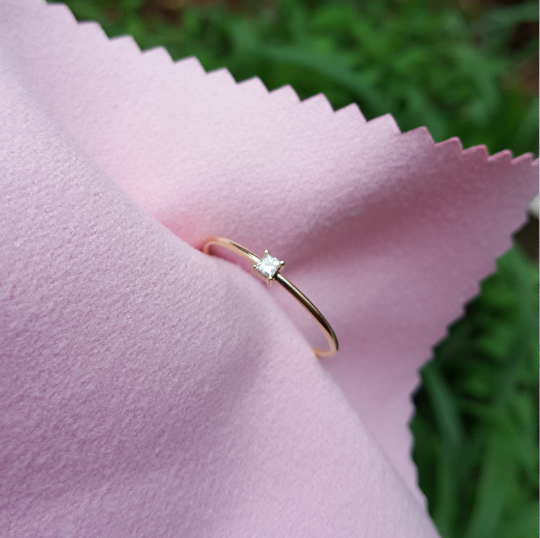 Womens Pink Sapphire Gold Ring, Small Dainty Promise Ring, Rose Gold  Delicate Womens Ring, Minimalist Ring, Pink Sapphire Jewelry - Etsy