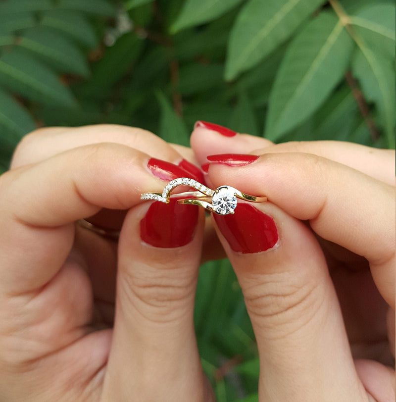 Orchid Ring-Diamond | ka0128aa