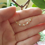 Tennis Bracelet - Dainty Diamond Bezel Bracelet – Genuine Diamond Bracelet – Minimal Diamond Wedding Bracelet Set – Handmade Jewelry