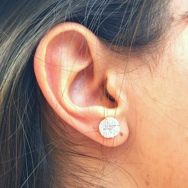 2.5 Ct Illusion Diamond Stud Earrings