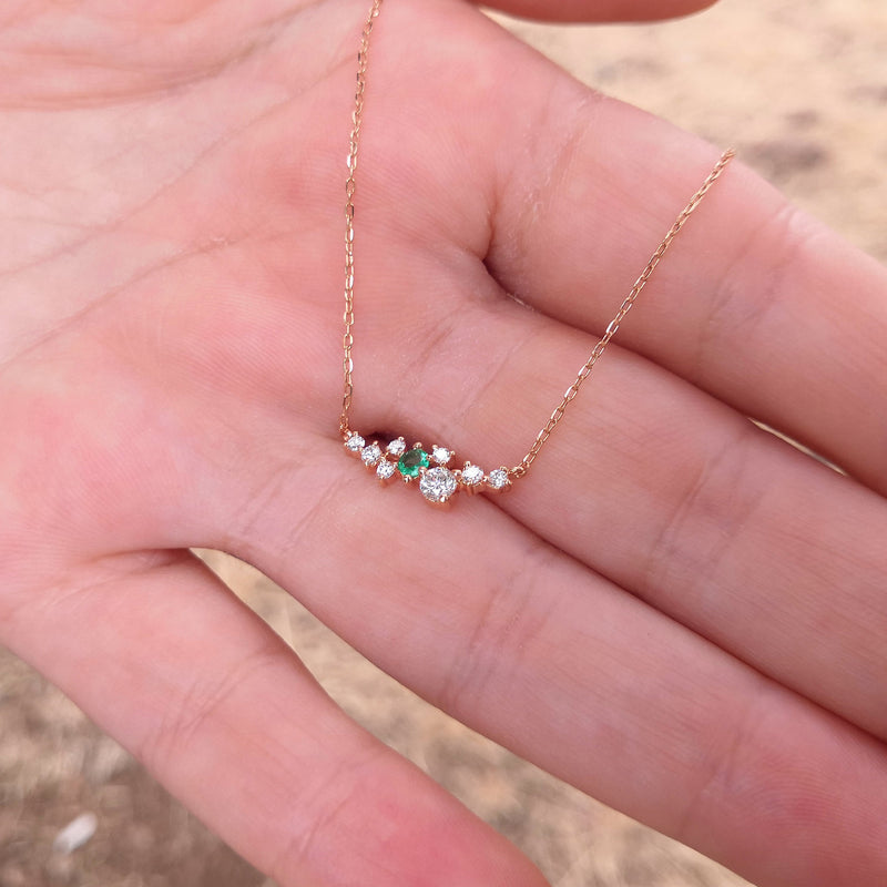 Emerald Necklace – Pretty Rock Girl Collection